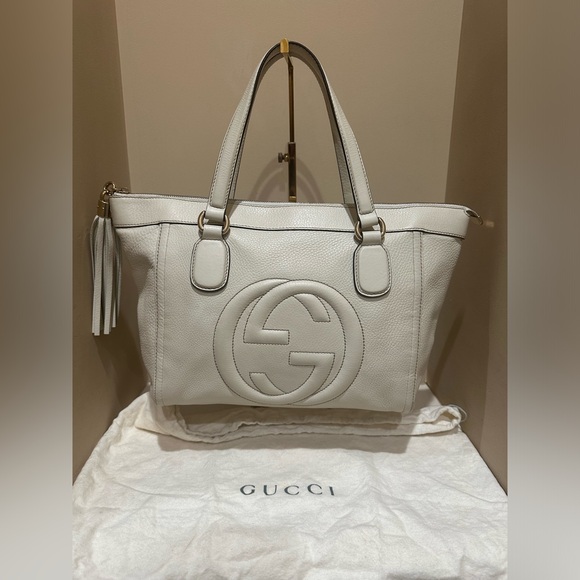 GUCCI Soho 2 Way Leather Shoulder Bag - Picture 3 of 16